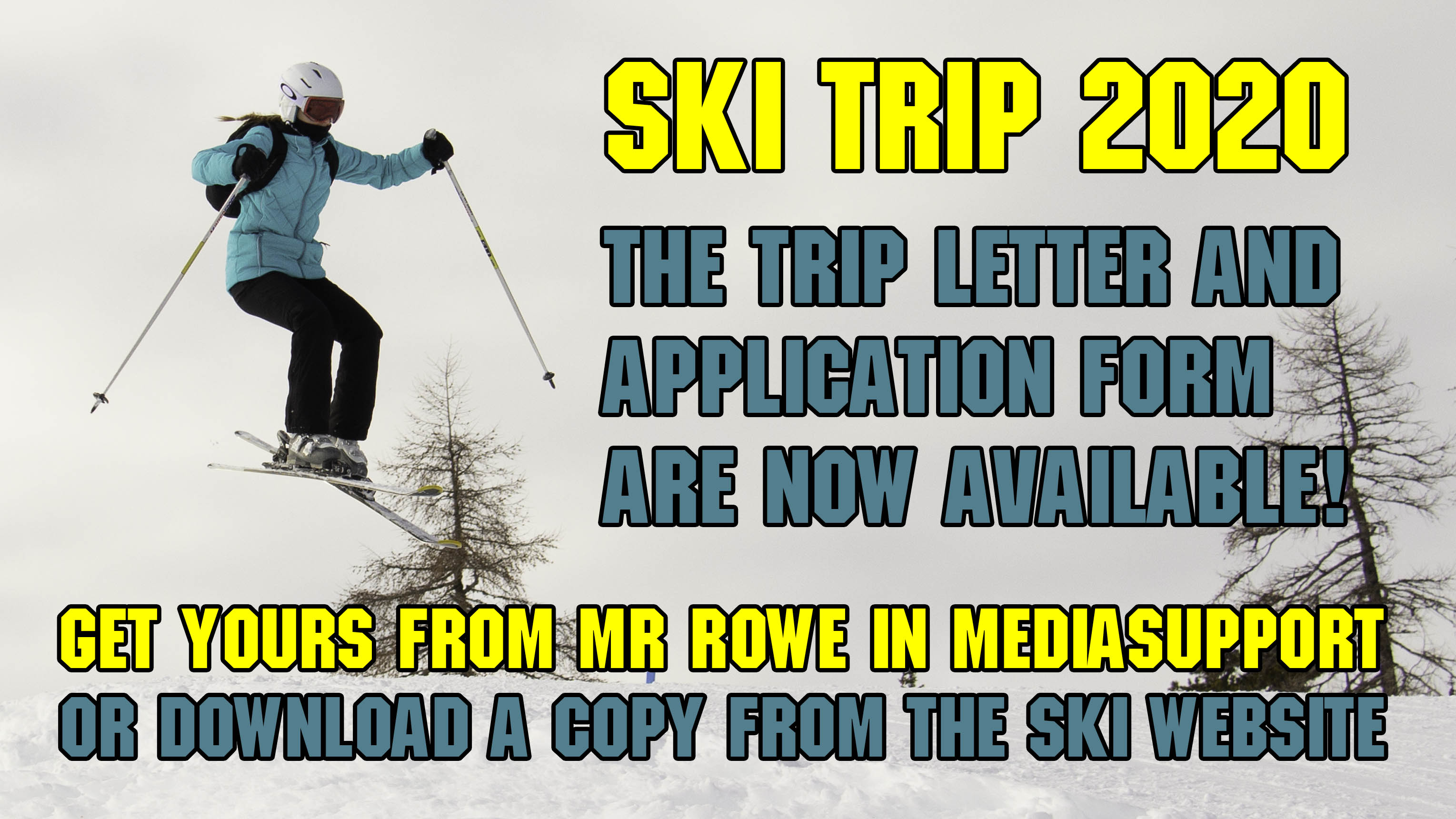 Calling all skiers...and non-skiers..basically calling everyone!